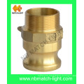 Brass Hydraulic Camlock Coupling Type-F